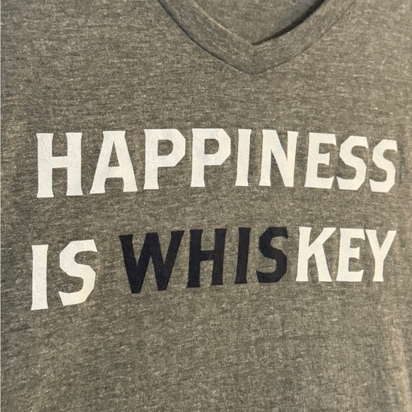 Torrid Olive Green V-Neck Classic Fit Tee - Picture 2 of 3